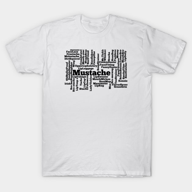 Messy word T-Shirt by Preet28